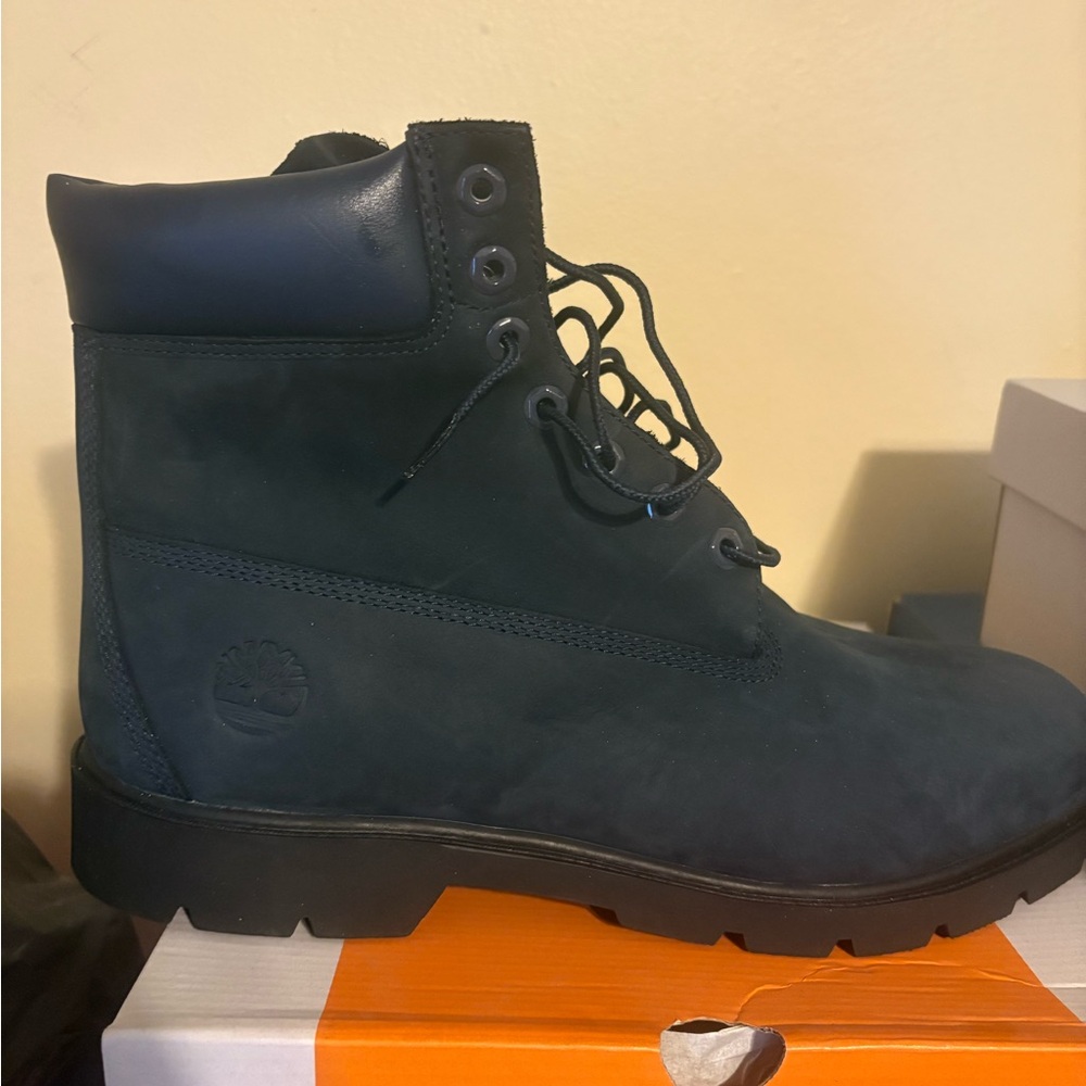 Timberland Dark Leather Boots